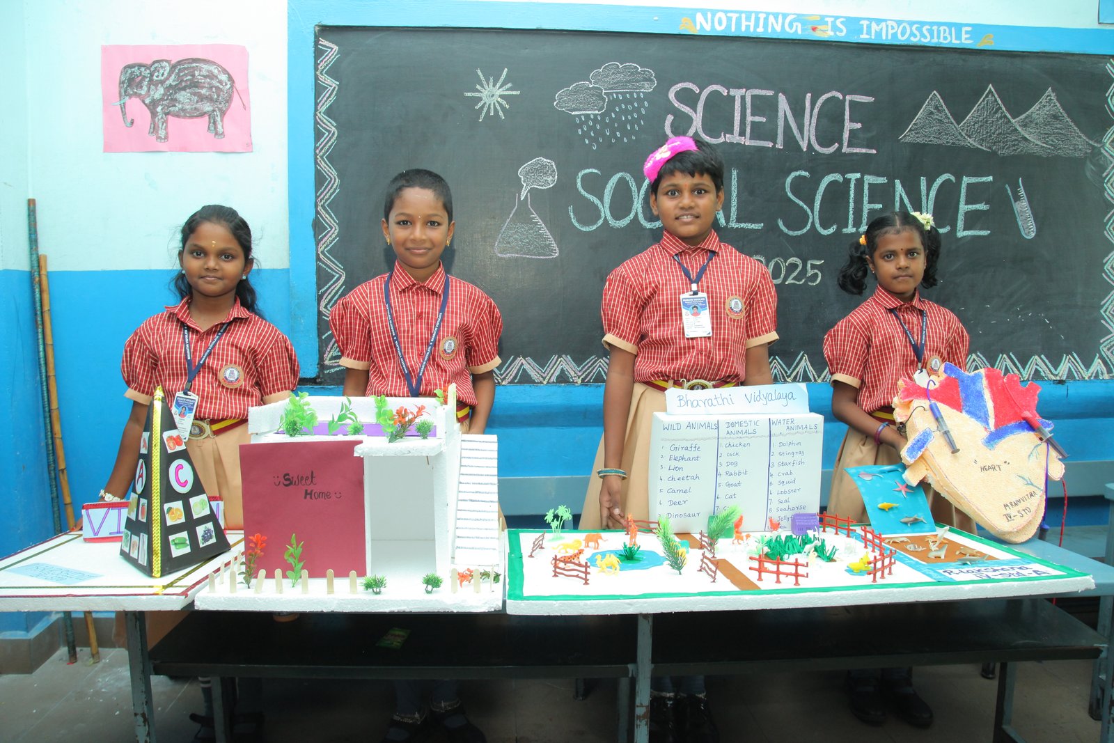 Science Expo in Bharathi Vidyalaya